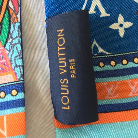 Louis Vuitton -Louis A Paris Bandeau- Silk Scarf - Picture 3 of 8